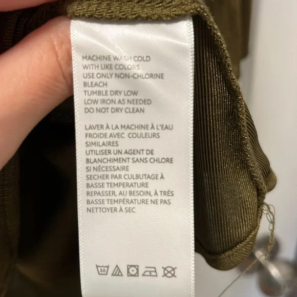 Urban outfitters Stefani mini olive dress size medium - Picture 6 of 12